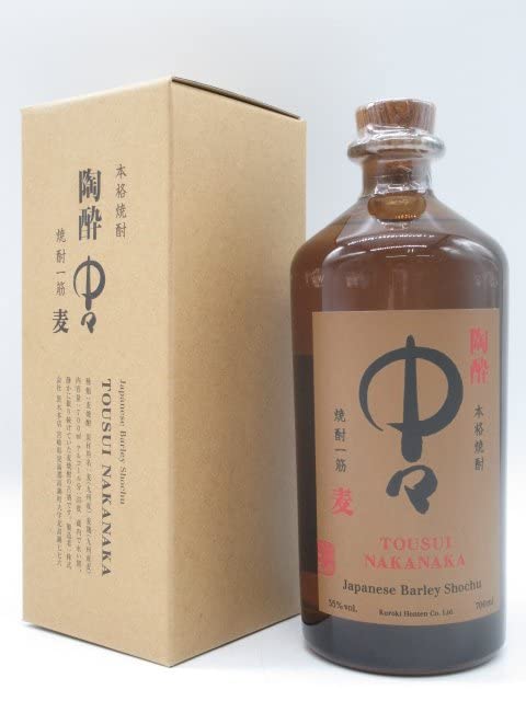 Amazon.co.jp: 黒木本店 陶酔中々 麦焼酎 35度 700ml : 食品